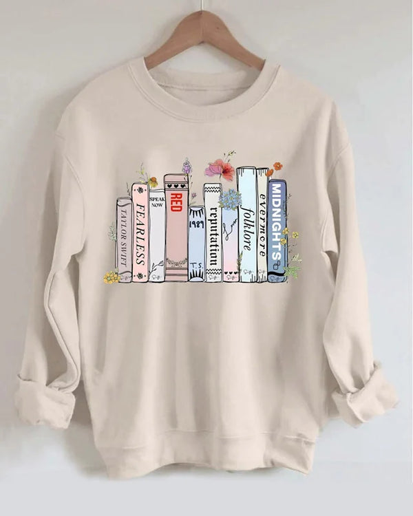 Reading Taylor's Albums As Books Sweatshirt